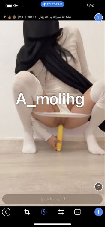 Full leaked A molihg private photo