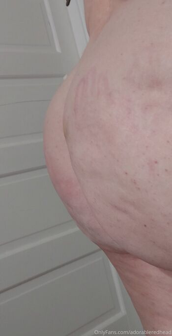 Full leaked Adorableredhead private photo