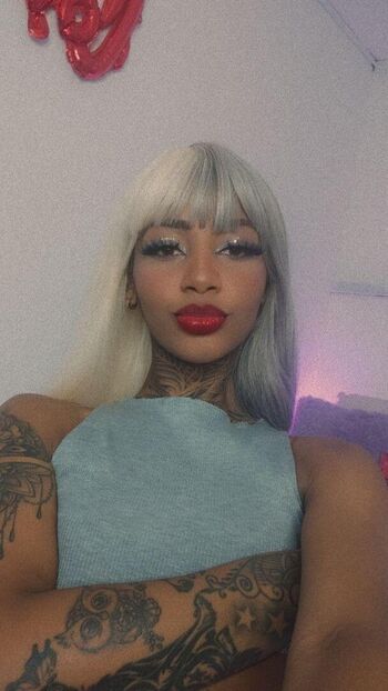 Full leaked Afrolatina private photo