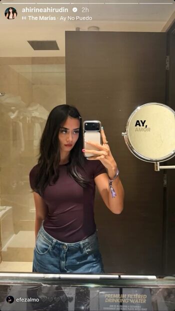 Full leaked Ahirine private photo