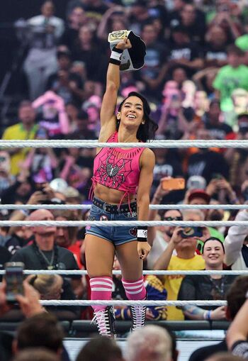 Full leaked Aj lee private photo