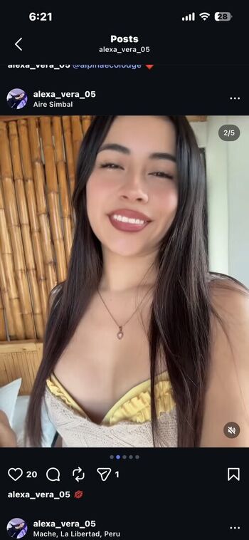 Full leaked Alexa vera page private photo