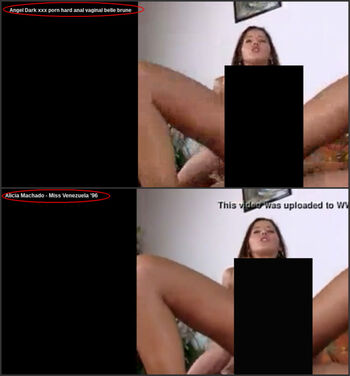Full leaked Alicia machado private photo
