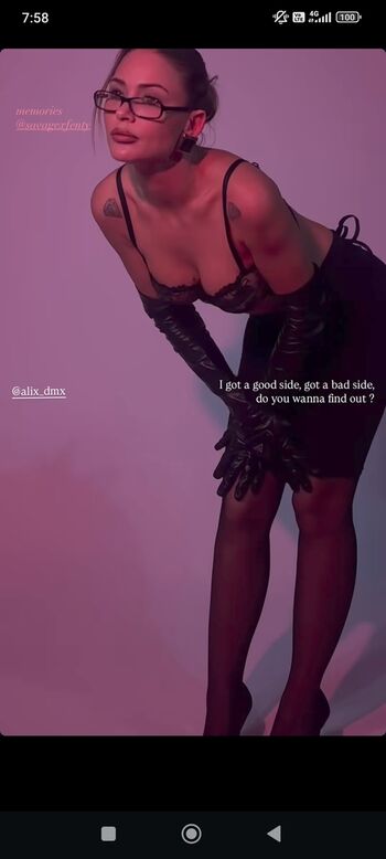 Full leaked Alix dmx private photo