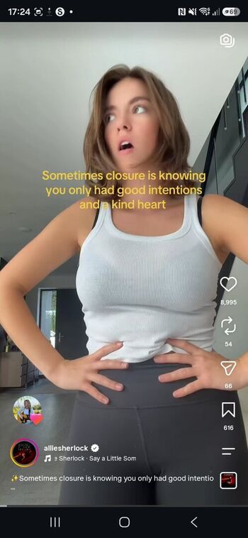 Full leaked Allie sherlock private photo