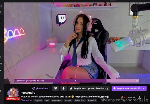Full leaked Andreaag private photo