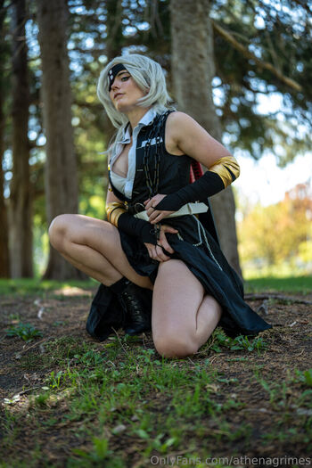Full leaked Athena cos page private photo