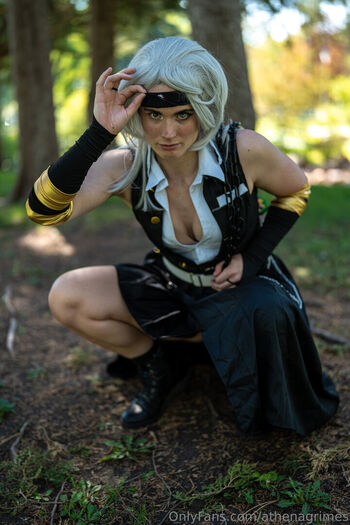 Full leaked Athena cos page private photo