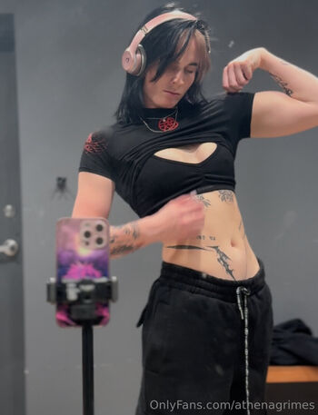 Full leaked Athena cos page private photo