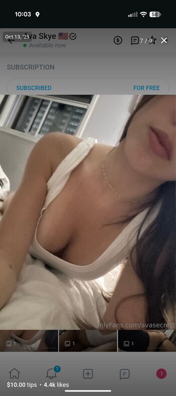 Full leaked Ava skye private photo