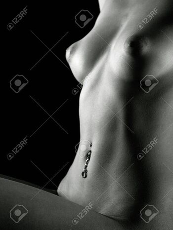 Full leaked Belly button private photo