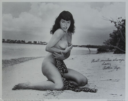Full leaked Bettie page private photo