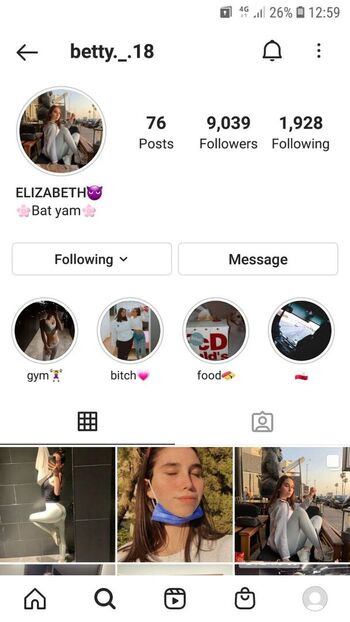 Full leaked Betty private photo