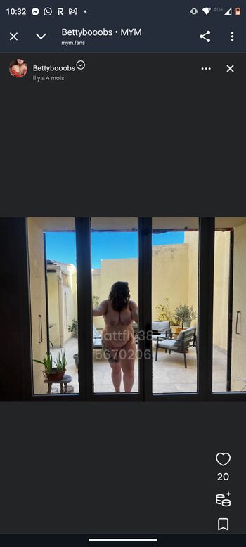 Full leaked Bettybooobs private photo