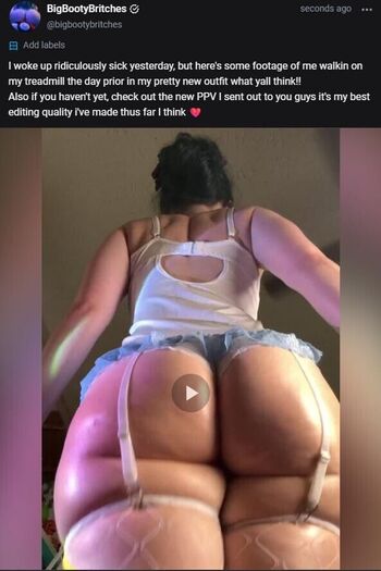 Full leaked Bigbootybritches private photo