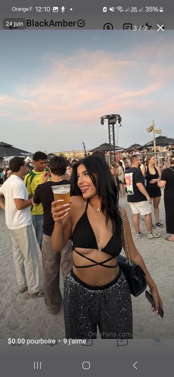 Full leaked Blackamber private photo