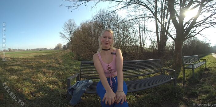 Full leaked Blondehexe private photo