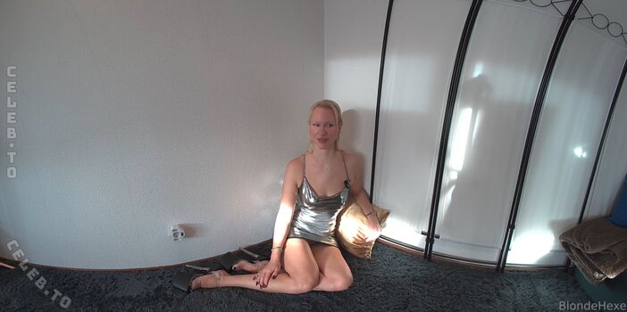 Full leaked Blondehexe private photo