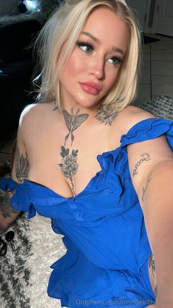 Full leaked Blondekittycattt private photo