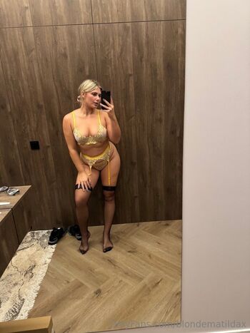 Full leaked Blondematildax private photo