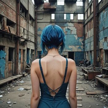 Full leaked Bluehaired private photo