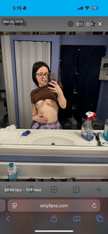 Full leaked Brea brown page private photo