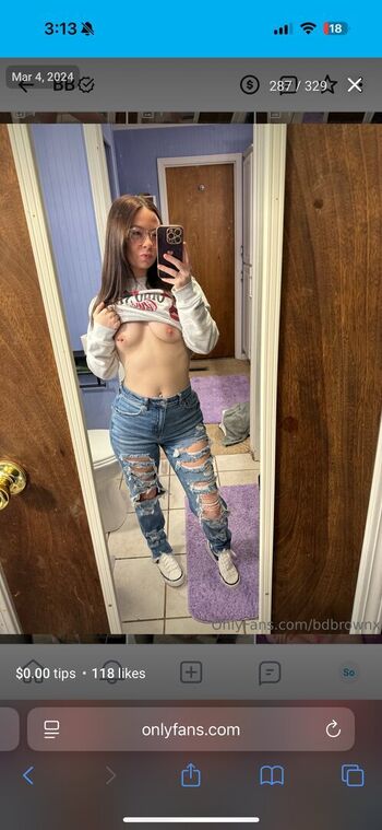 Full leaked Brea brown page private photo