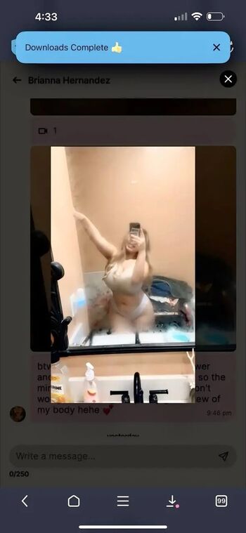 Full leaked Brianna private photo