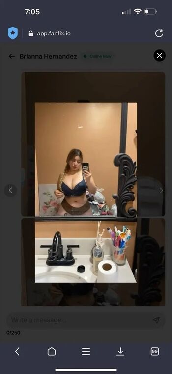 Full leaked Brianna private photo