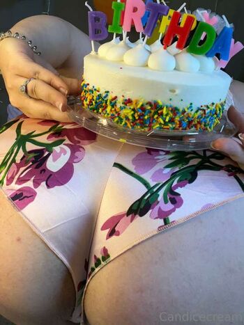 Full leaked Candice cream private photo
