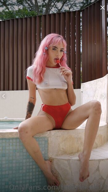 Full leaked Cherry flavor page private photo