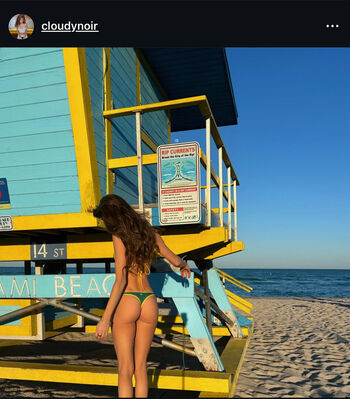 Full leaked Cloudynoir private photo
