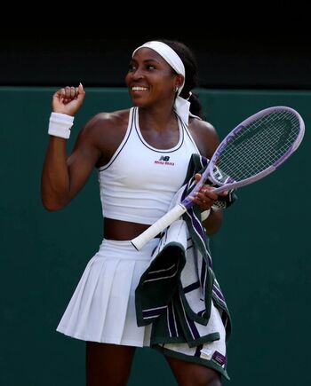 Full leaked Coco gauff page private photo