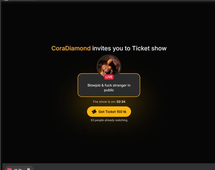 Full leaked Cora diamond private photo