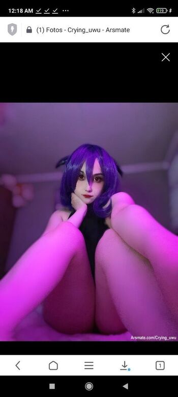 Full leaked Crying uwu private photo