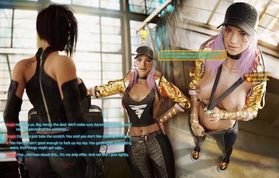 Full leaked Cyberpunk private photo