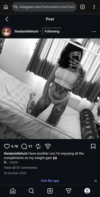 Full leaked Danielle hunt private photo
