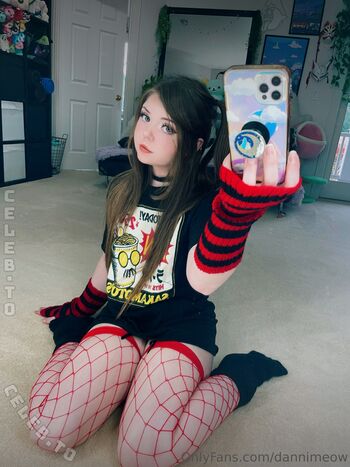 Full leaked Danni meow page private photo