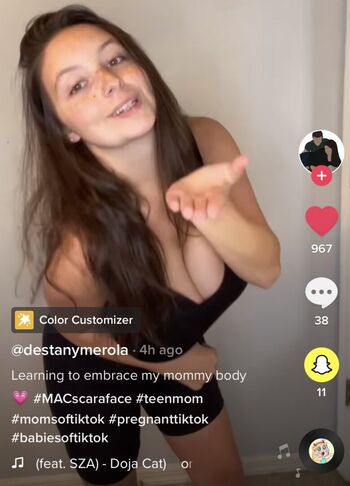 Full leaked Destany merola private photo