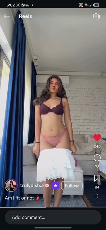 Full leaked Disha verma page private photo