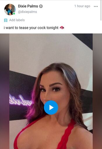 Full leaked Dixiepalms private photo