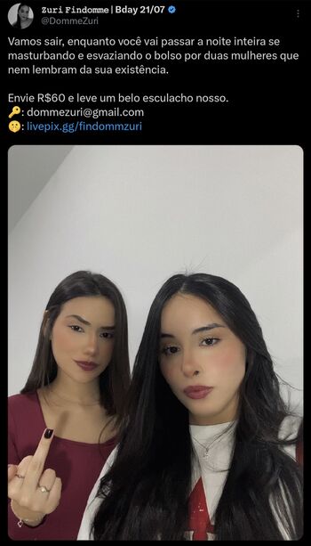 Full leaked Dommezuri page private photo