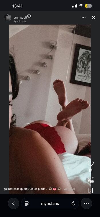 Full leaked Dramadoll private photo