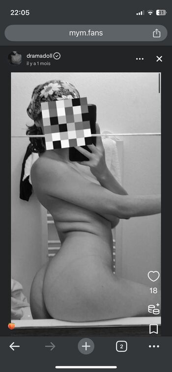Full leaked Dramadoll private photo