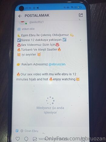 Full leaked Ebruozan private photo