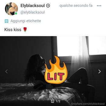 Full leaked Elyblacksoul private photo
