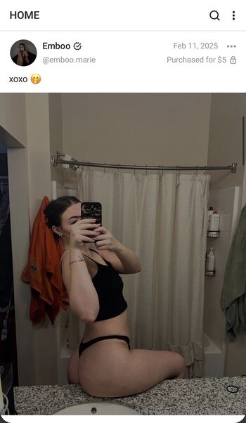 Full leaked Emboo marie private photo