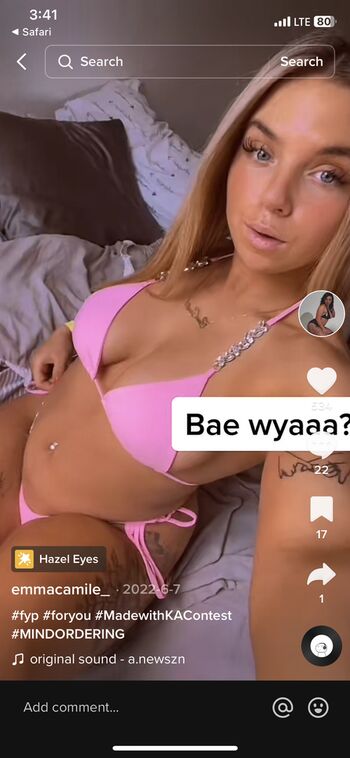 Full leaked Emmacamile private photo