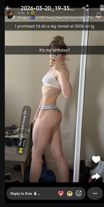 Full leaked Eviedotgym private photo