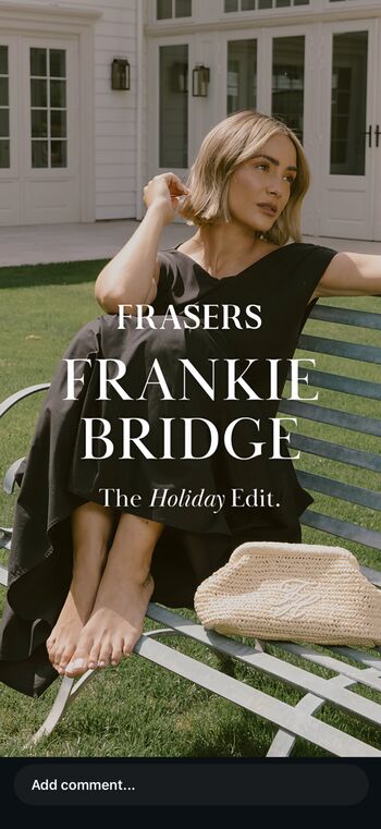 Full leaked Frankie bridge private photo